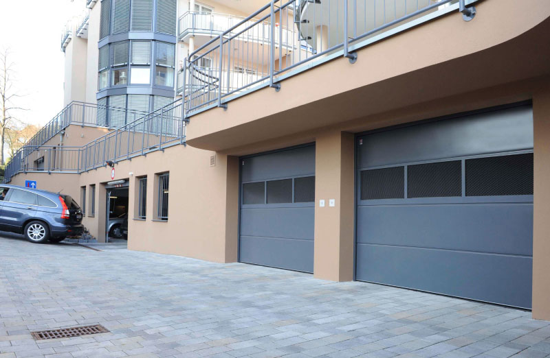 TECKENTRUP Sektionaltor mit Lüftungsgitter